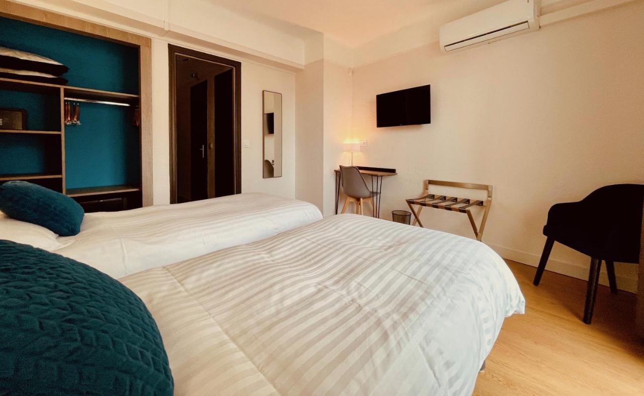 Hotel Courbet Juan-les-Pins Kültér fotó