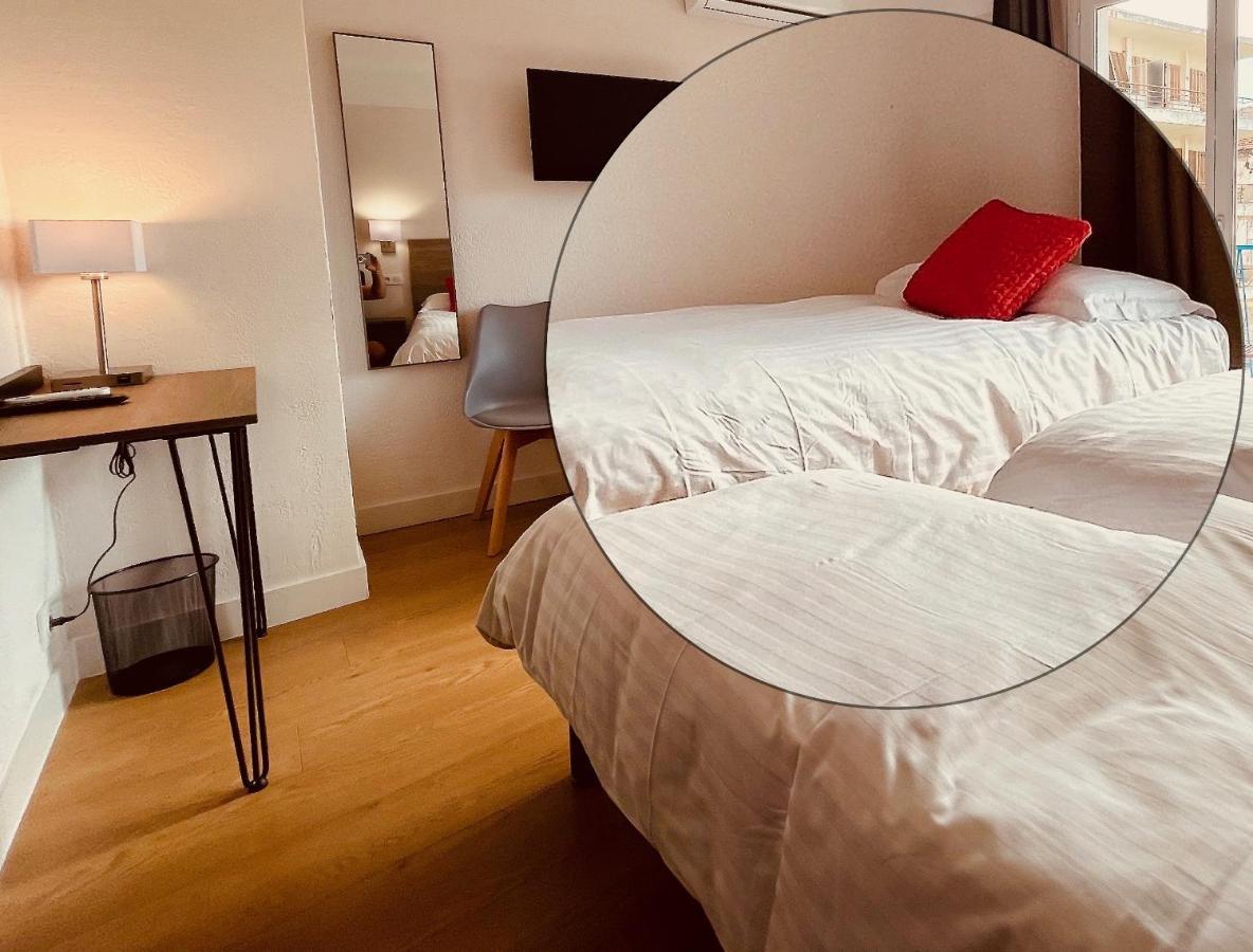 Hotel Courbet Juan-les-Pins Kültér fotó