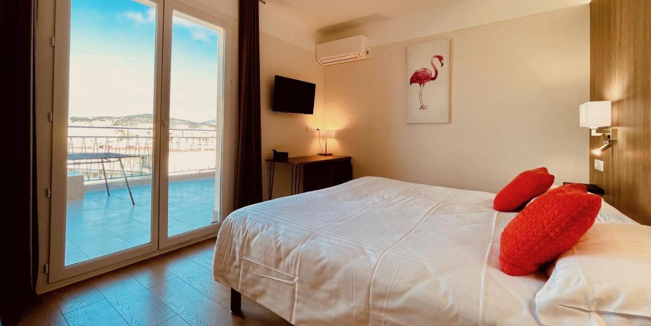 Hotel Courbet Juan-les-Pins Kültér fotó
