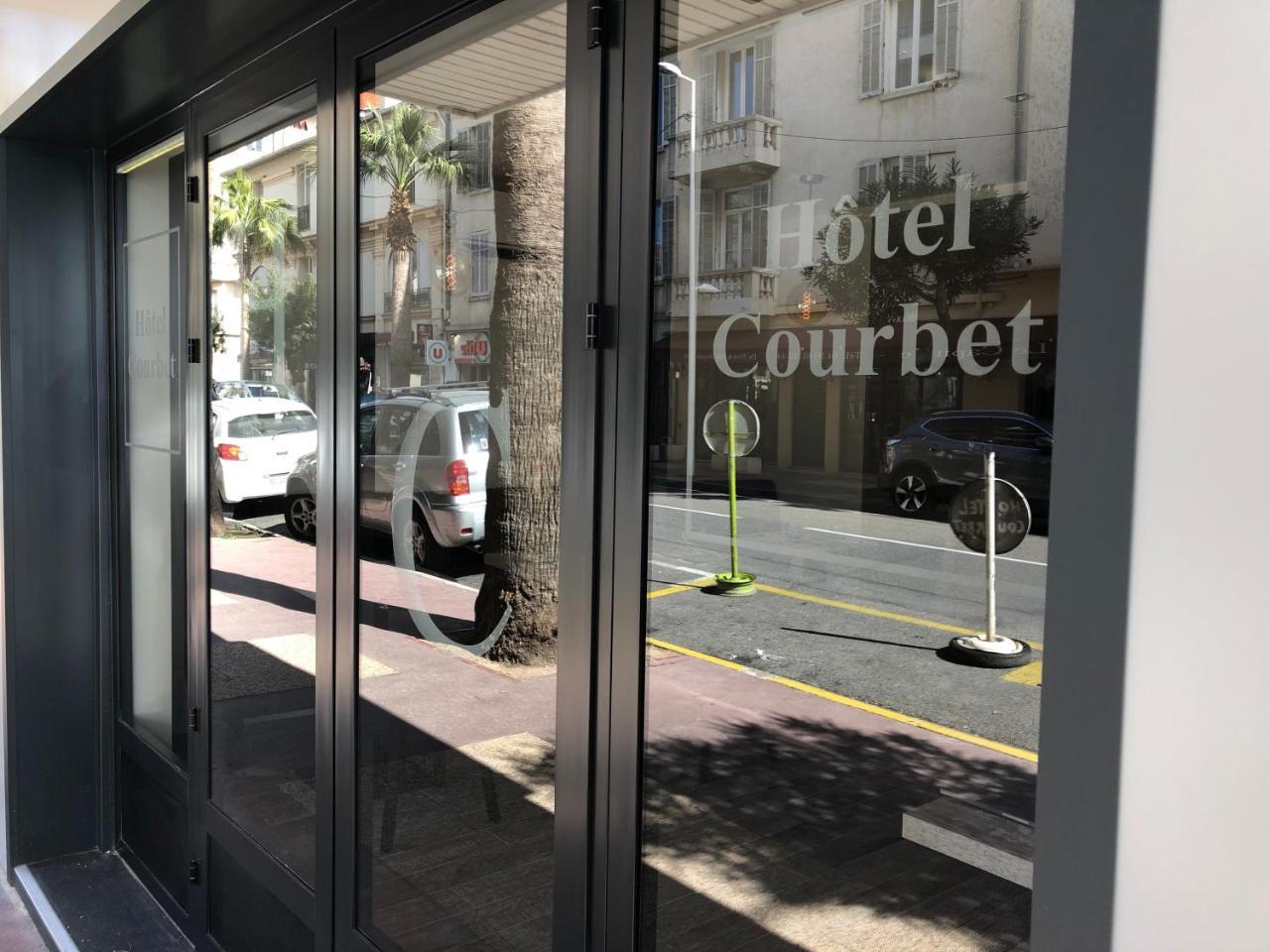 Hotel Courbet Juan-les-Pins Kültér fotó