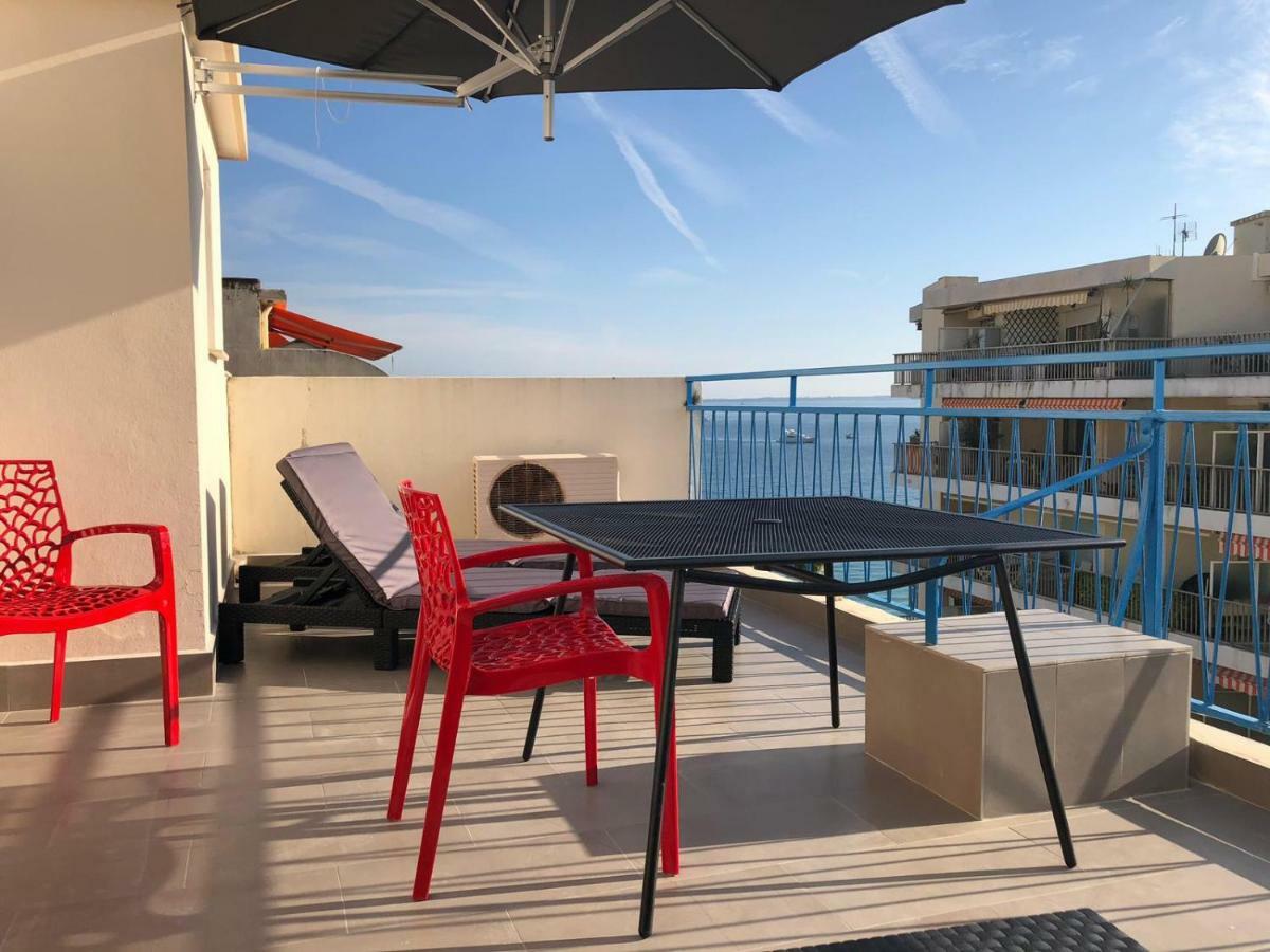 Hotel Courbet Juan-les-Pins Kültér fotó