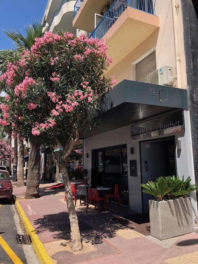 Hotel Courbet Juan-les-Pins Kültér fotó